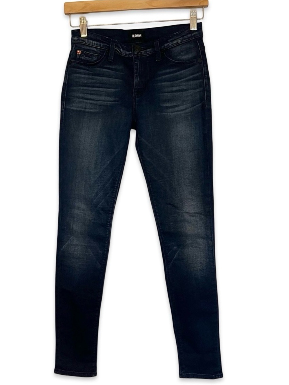 Hudson Nico Midrise ankle skinny jeans Dark Wash Size 26 Minimalist Tight jeans